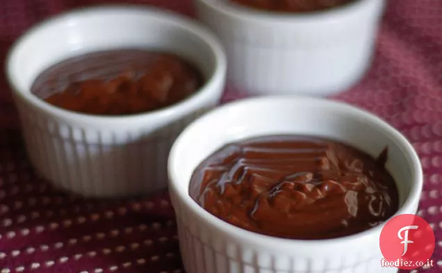 Budino al cioccolato al cocco