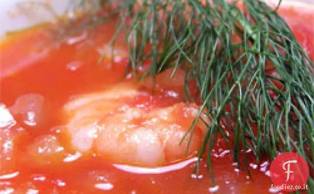 Cena stasera: Gamberetti in acqua pazza