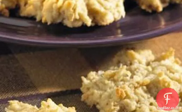 Gocce di farina d'avena di cocco gommoso