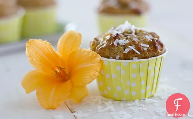 Muffin al mango e cocco