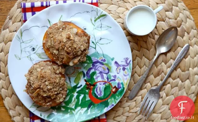 Peach Cobbler per uno (o due se sei gentile)