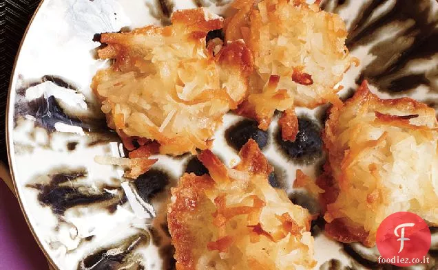 Amaretti di cocco e cardamomo