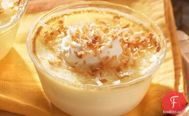 Crema di cocco al forno