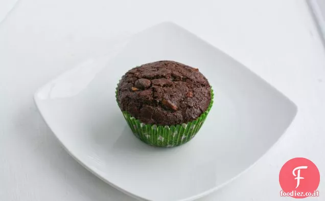 Muffin al cioccolato tripla noce di cocco
