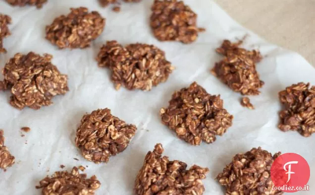 Biscotti al cioccolato e caffè No-bake