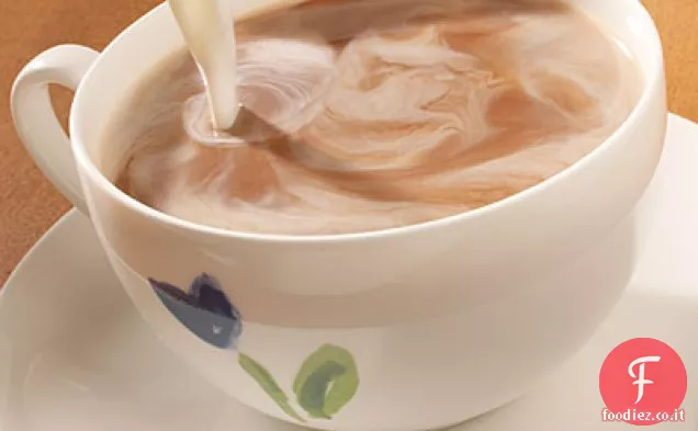 Caffè con crema di lamponi