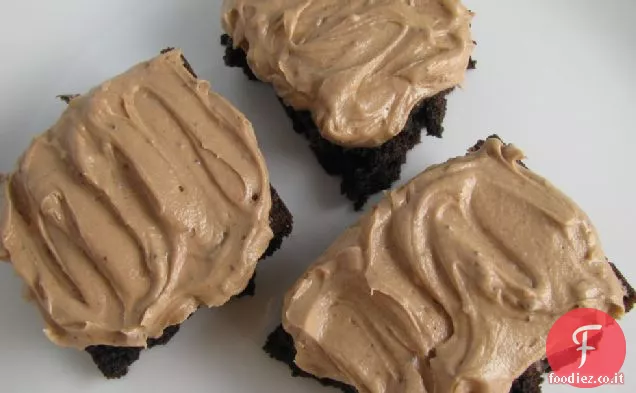 Brownies al cappuccino