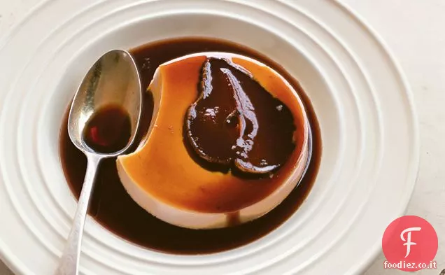 Panna Cotta di Pere e Caffè Espresso