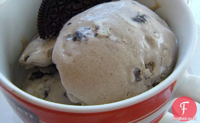 Gelato al caffè Oreo