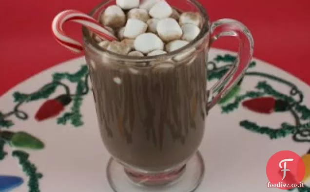 Crockpot menta piperita cioccolata calda / menta piperita Mocha Ricetta