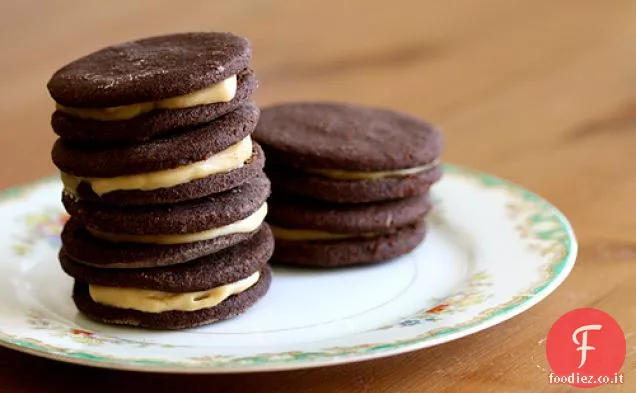 Biscotti al cioccolato Espresso Sandwich