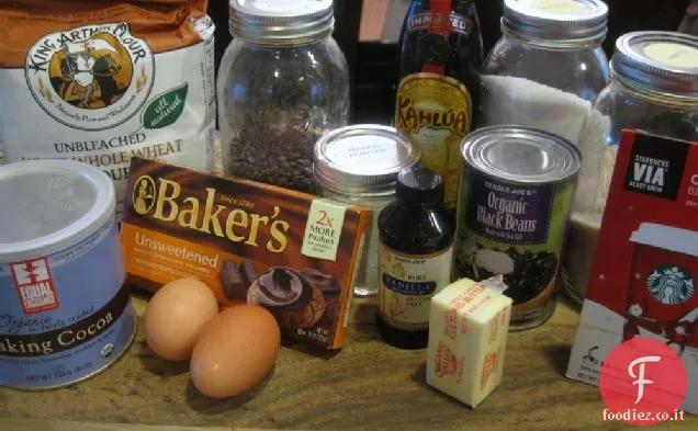 Caffè & Kahlua Chip Brownies