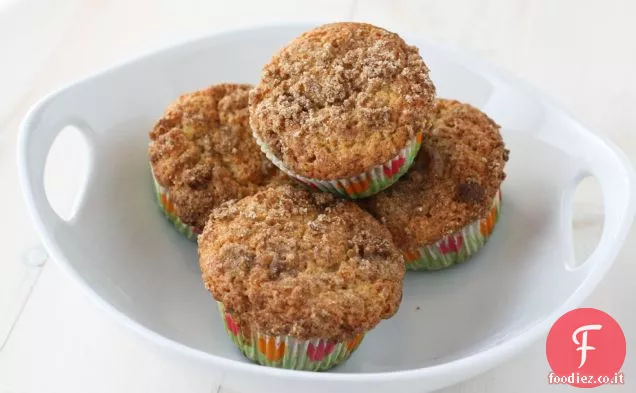 Muffin alla cannella Mela pausa caffè