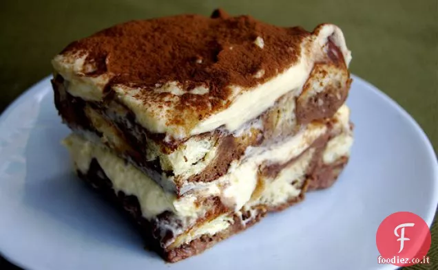Budino di pane tiramisù