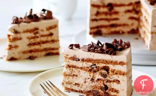 Torta al cioccolato al cioccolato Moka