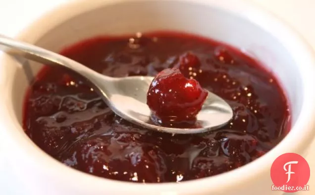 La migliore salsa di mirtilli mai