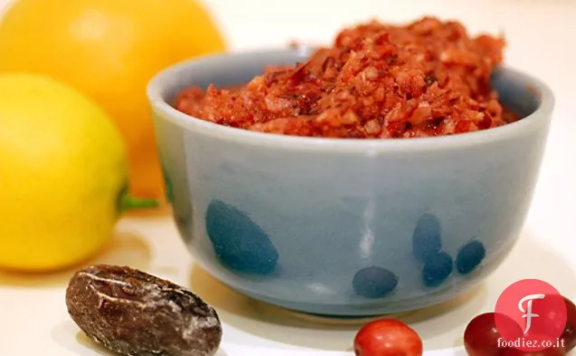 Cranberry crudo Gusto