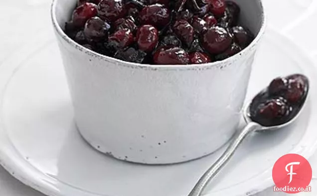 Salsa di mirtilli rossi
