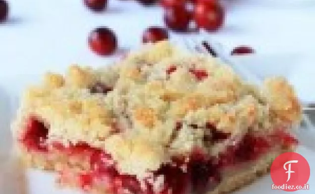 Barrette di Cranberry Crumb
