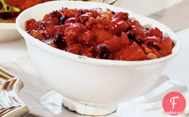 Chutney di mirtilli e albicocche