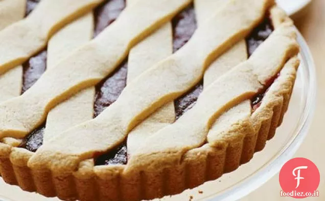 Crostata di marmellata di mirtilli