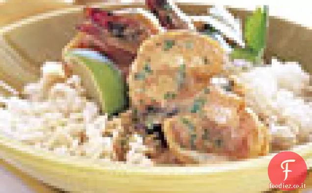 Gamberi rossi al curry
