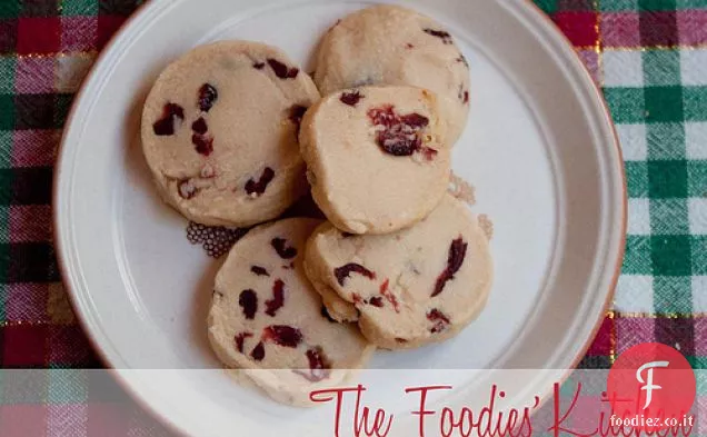 Cranberry Coin Biscotti