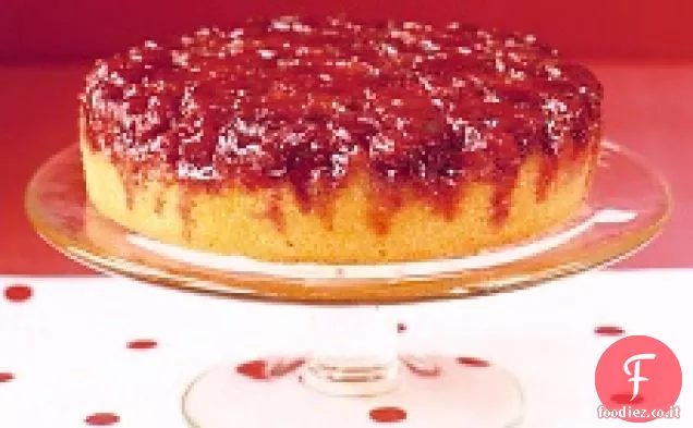 Torta capovolta al mirtillo