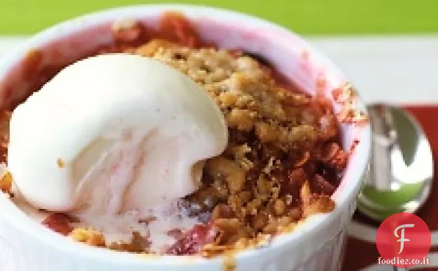 Cranberry-pera croccante
