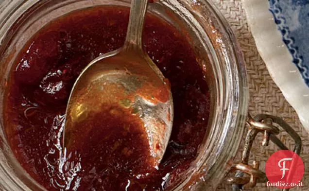 Vinaigrette di mirtilli rossi