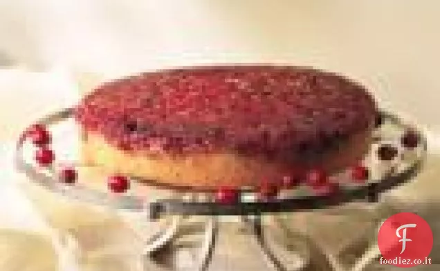 Torta capovolta al mirtillo