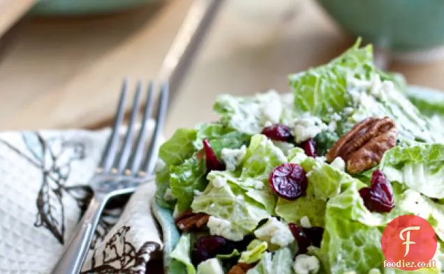 Insalata di mirtilli con condimento di semi di papavero