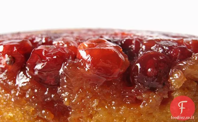 Torta capovolta al mirtillo