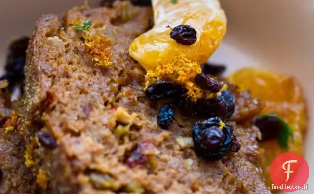 Pagnotta di agrumi di ribes e acero