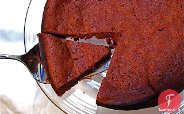 Torta al cioccolato fondente senza farina