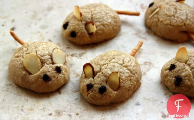Biscotti al burro di topi speziati di Dita
