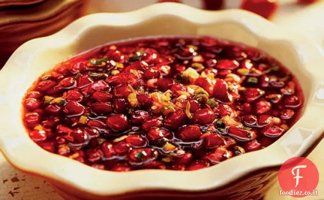 Chutney di melograno fresco