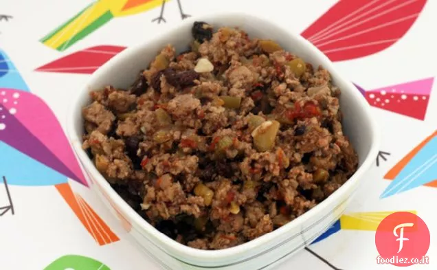 Picadillo di tacchino alla cubana