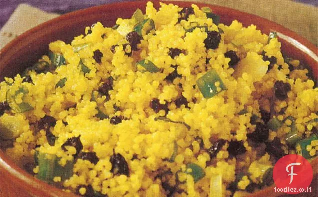 Couscous Dorato con Ribes e Scalogno Ricetta