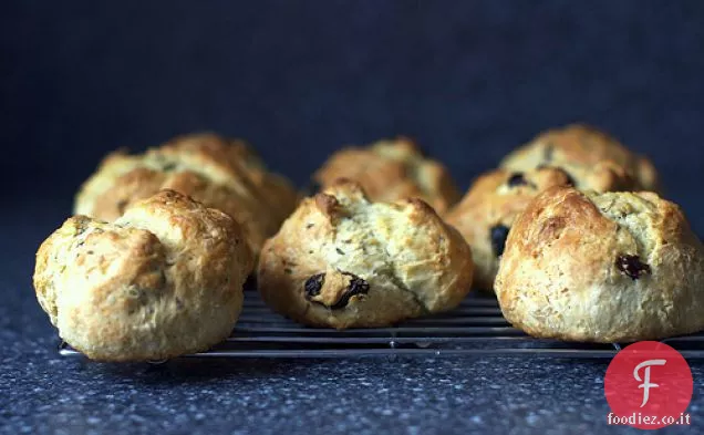 Focaccine di pane di soda irlandese