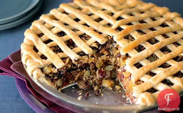Torta di mele e spezie alla frutta secca