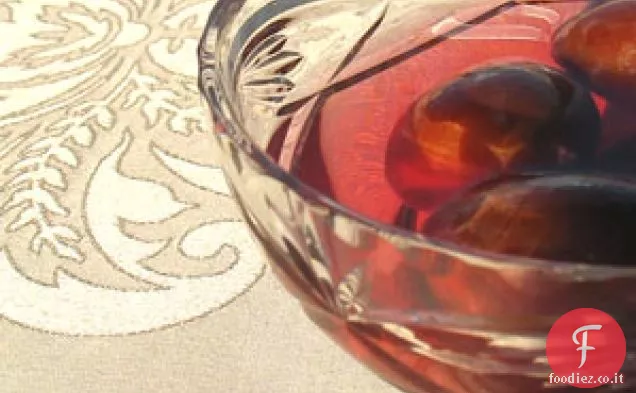 Boozy Damson e carne di cervo Casseruola