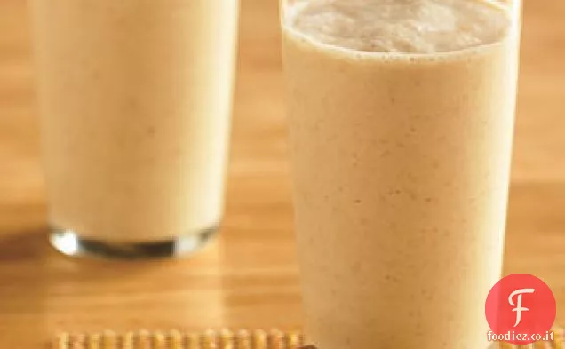 Frullato per la colazione alla vaniglia