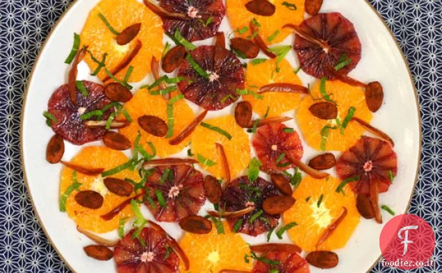 Insalata di arance, mandorle e datteri
