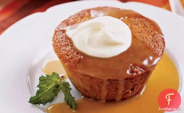 Budino appiccicoso al caramello