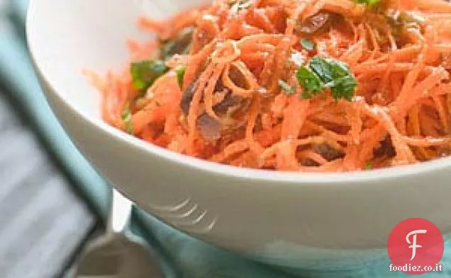 Insalata marocchina di carote e datteri