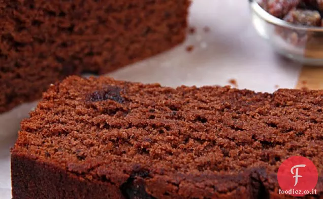 Torta al vino rosso Speziato con datteri e zenzero