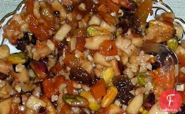 Haroset con Pistacchi e Pepe
