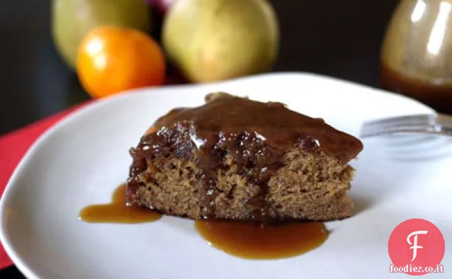 Budino appiccicoso al caramello