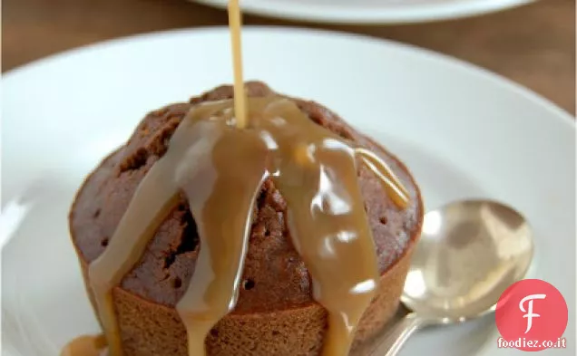 Budino appiccicoso al caramello